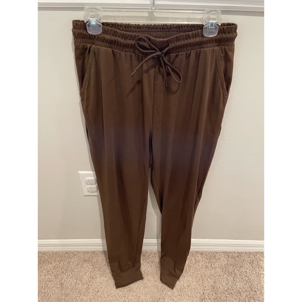 Brown joggers